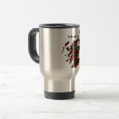Boyd Clan Abzeichen Travel Mug Reisebecher (Vorderseite Links)