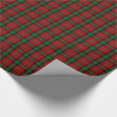 Boyd Clan Family Tartan mit offiziellem Siegel Geschenkpapier (Ecke)