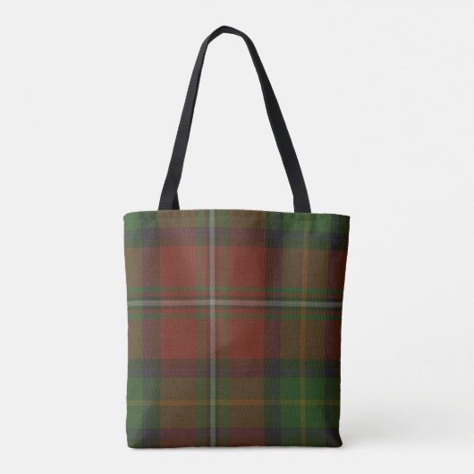 Boyd Clan Tartan Monogram Tasche (Rückseite)