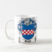 Boyd Familienwappen Kaffeetasse (Links)