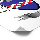 Boyd-Familienwappen-Wappen Poster (Ecke)