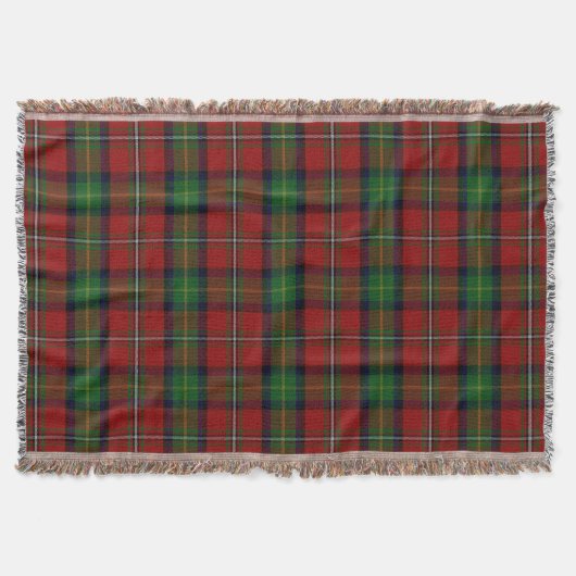 Boyd Family Tartan Throw Blanket Decke (Vorderseite)