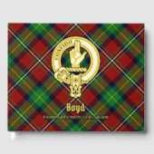 Boyd Family Wiedersehen Gästebuch (Vorderseite)