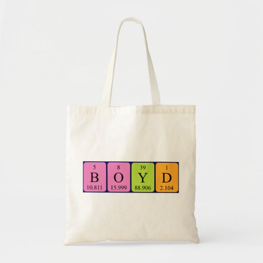 Boyd Periodenname Tasche (Vorne)