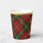 Boyd Personalisiert Tartan Christmas Pappbecher (Rechts)