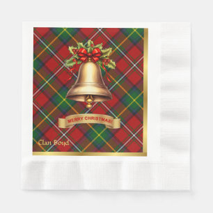 Boyd Personalisiertes Tartan-Christmas Serviette