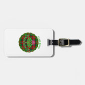 Boyd Scottish Tartan Celtic Thistle Gepäckanhänger (Vorderseite horizontal)