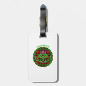 Boyd Scottish Tartan Celtic Thistle Gepäckanhänger (Rückseite vertikal)