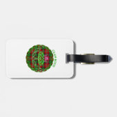 Boyd Scottish Tartan Celtic Thistle Gepäckanhänger (Rückseite horizontal)
