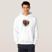 Boyd-Tartan-Herz Hoodie (Vorne ganz)