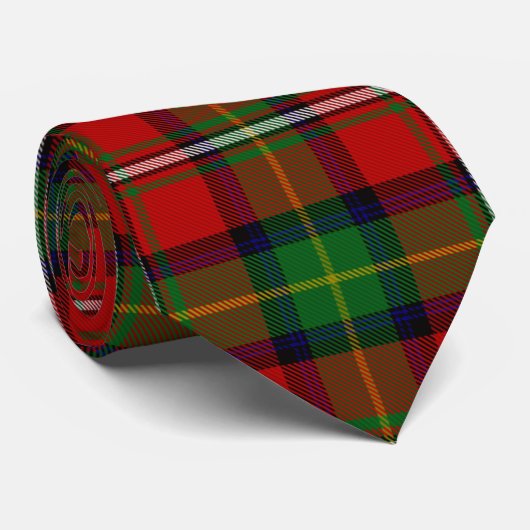 Boyd Tartan Krawatte (Gerollt)