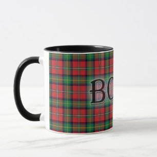 Boyd Tartan mit Nachname Tasse