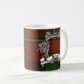 Boyd Tartan-Schild Kaffeetasse (VorderseiteRechts)