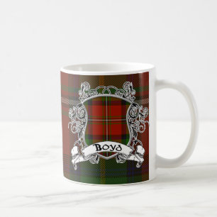 Boyd Tartan-Schild Kaffeetasse