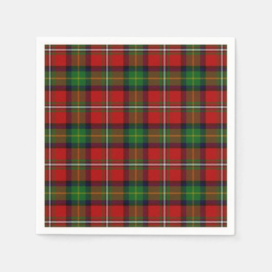 Boyd Tartan Serviette (Vorderseite)