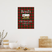 Boyd's Old Dean Castle Coffee Co. Poster (Küche)
