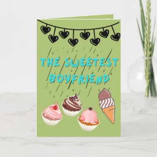 Boyfriend Birthday Card Einladung