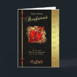 Boyfriend Birthday Card - Happy Birthday Boyfriend Karte<br><div class="desc">Boyfriend Birthday Card - Happy Birthday Boyfriend</div>