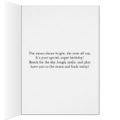 Boyfriend Birthday To The Moon And Back (Innen (Rechts))