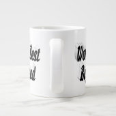 Boyfriend Black Script Jumbo-Tasse (Rückseite)