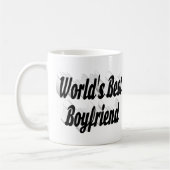 Boyfriend Black Script Kaffeetasse (Links)