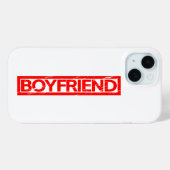 Boyfriend Briefmarke Case-Mate iPhone Hülle (Rückseite (Horizontal))