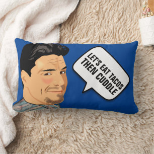BOYFRIEND CUDDLE PILLOWS TACOS LENDENKISSEN