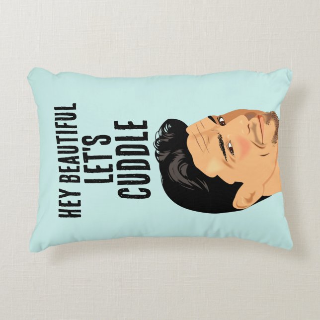 BOYFRIEND CUDLE PILLOWS - "MR.PERFECT" DEKOKISSEN (Vorderseite)