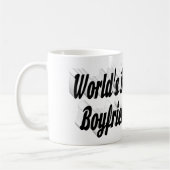 Boyfriend Foto Black Script Kaffeetasse (Links)
