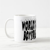 Boyfriend Foto Black Typografy Kaffeetasse (Links)