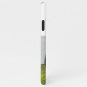 Boyfriend Foto mit bordeauxfarbenem Text iPhone Ca iPhone Hülle (Rechte Seite)