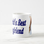 Boyfriend-Foto mit dunkelblauer Schrift Kaffeetasse (Mittel)