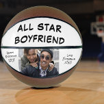 Boyfriend Foto Personalisiert Basketball<br><div class="desc">Ein lustiges Geschenk für den besten Freund,  der je Basketball Lieben. Sie können sich mit einem Foto anpassen und den Text "All Star Boyfriend" oben personalisieren,  eine Nachricht auf dem links ("Happy Birthday",  "Happy Anniversary" usw.) und Ihre Unterschrift und Ihren Namen auf der rechten Seite.</div>