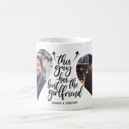 Boyfriend Foto Typografie Keepake Kaffeetasse