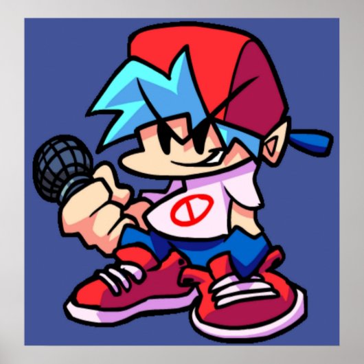 Boyfriend Friday Night Funkin Poster (Vorne)