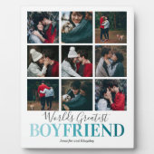 Boyfriend-Geschenk | WELTBESTES FOTO Fotoplatte (Vorderseite)