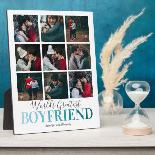 Boyfriend-Geschenk   WELTBESTES FOTO Fotoplatte