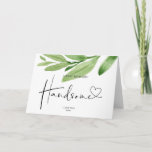 Boyfriend Gift Happy Birthday Handsome Liebe Karte<br><div class="desc">Diese niedliche Happy Birthday Handsome card ist eine lustige Art,  Ihren besonderen Geburtstag zu feiern! Mit Platz zum Schreiben Ihrer eigenen,  individuellen Nachricht auf der Vorderseite der Karte,  ist dies eine großartige Art zu feiern!</div>