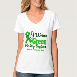 Boyfriend - Green Awareness Ribbon T-Shirt