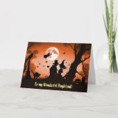 Boyfriend Halloween Niedlich Couple Funny Karte (Vorderseite)