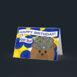 Boyfriend - Happy Birthday Active Duty Air Force! Karte<br><div class="desc">Wünschen Sie Ihren Helden der Luftwaffe zum Geburtstag mit dieser lustigen,  einzigartigen Geburtstagskarte. Personalisieren Sie es,  indem Sie ein Bild Ihres Helden auf der Innenseite hinzufügen. (Dieses Design mit Tarnung funktioniert für alle Tarife und Ränge.)</div>