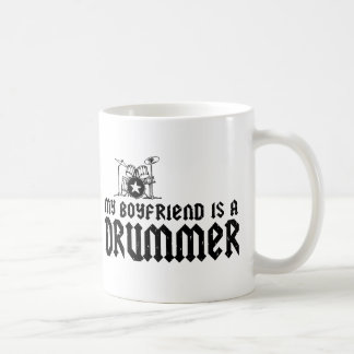 Boyfriend ist ein Drummer Kaffeetasse