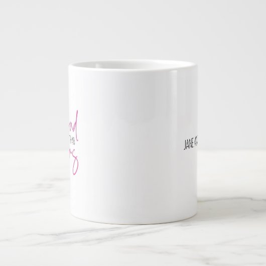 Boyfriend Jumbo Tasse (Vorderseite)