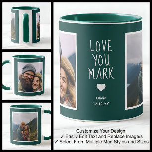 Boyfriend Liebe You Fotos Moderne Green C21 & Whit Tasse