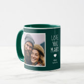 Boyfriend Liebe You Fotos Moderne Green C21 & Whit Tasse (Vorderseite Links)