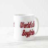 Boyfriend mit burgundy Halbskript Kaffeetasse (VorderseiteRechts)