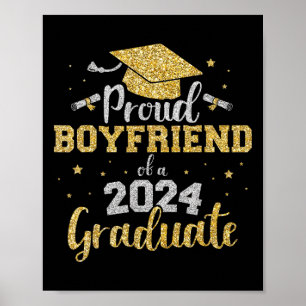 Boyfriend of Cl of 2024 Graduate Senior Abschluss Poster