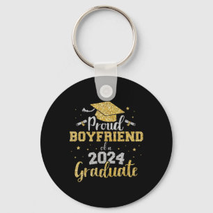 Boyfriend of Cl of 2024 Graduate Senior Abschluss Schlüsselanhänger
