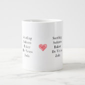 Boyfriend-Tasse buchen Jumbo-Tasse (Vorderseite)