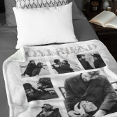 Boyfriend Together Forever Foto Collage Fleecedecke
